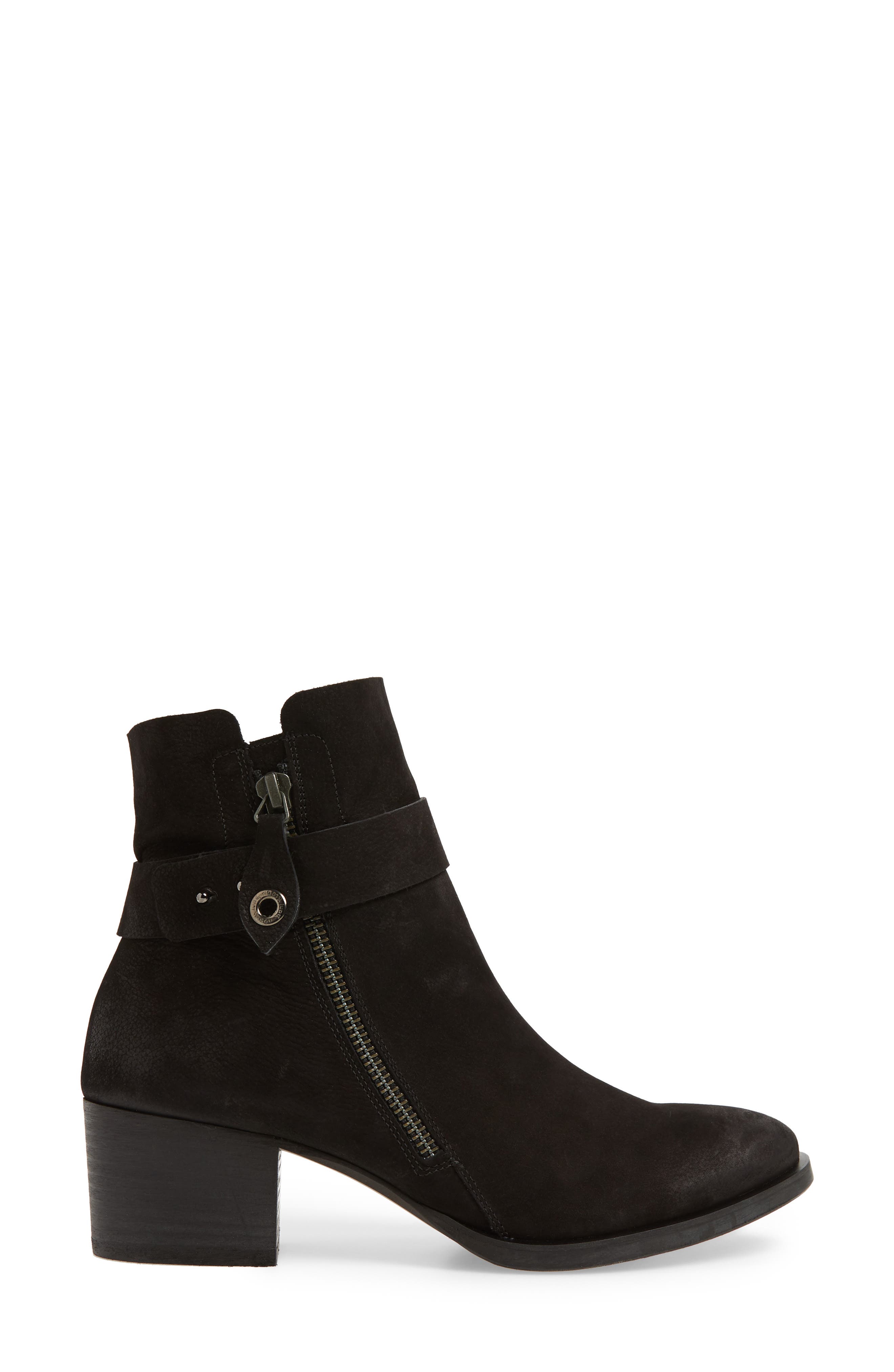 Sheridan Bootie, Alternate, color, BLACK NUBUCK