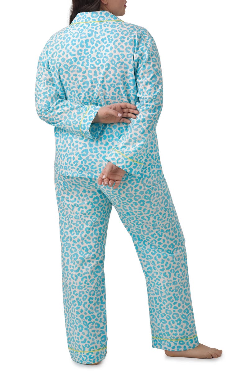 BedHead Pajamas Leopard Print Long Sleeve Pajamas, Alternate, color, 