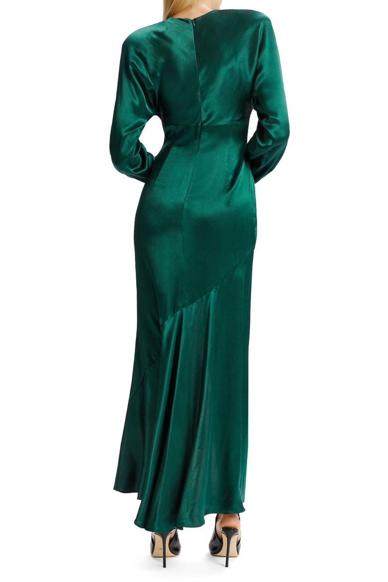 Kartia Long Sleeve Dress, Alternate, color, EMERALD GREEN
