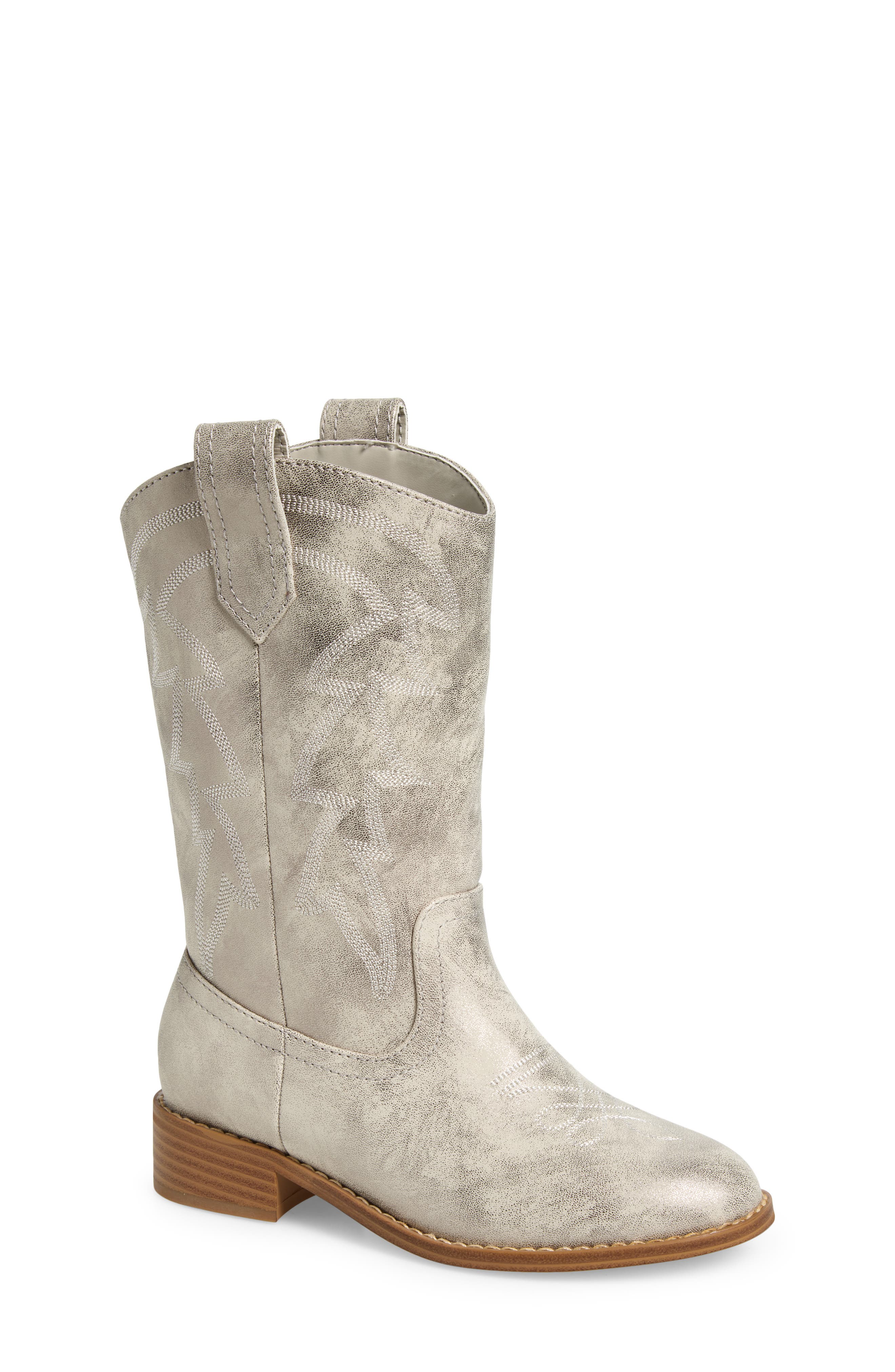 Nordstrom Kids' Haislee Western Boot, Main, color, 