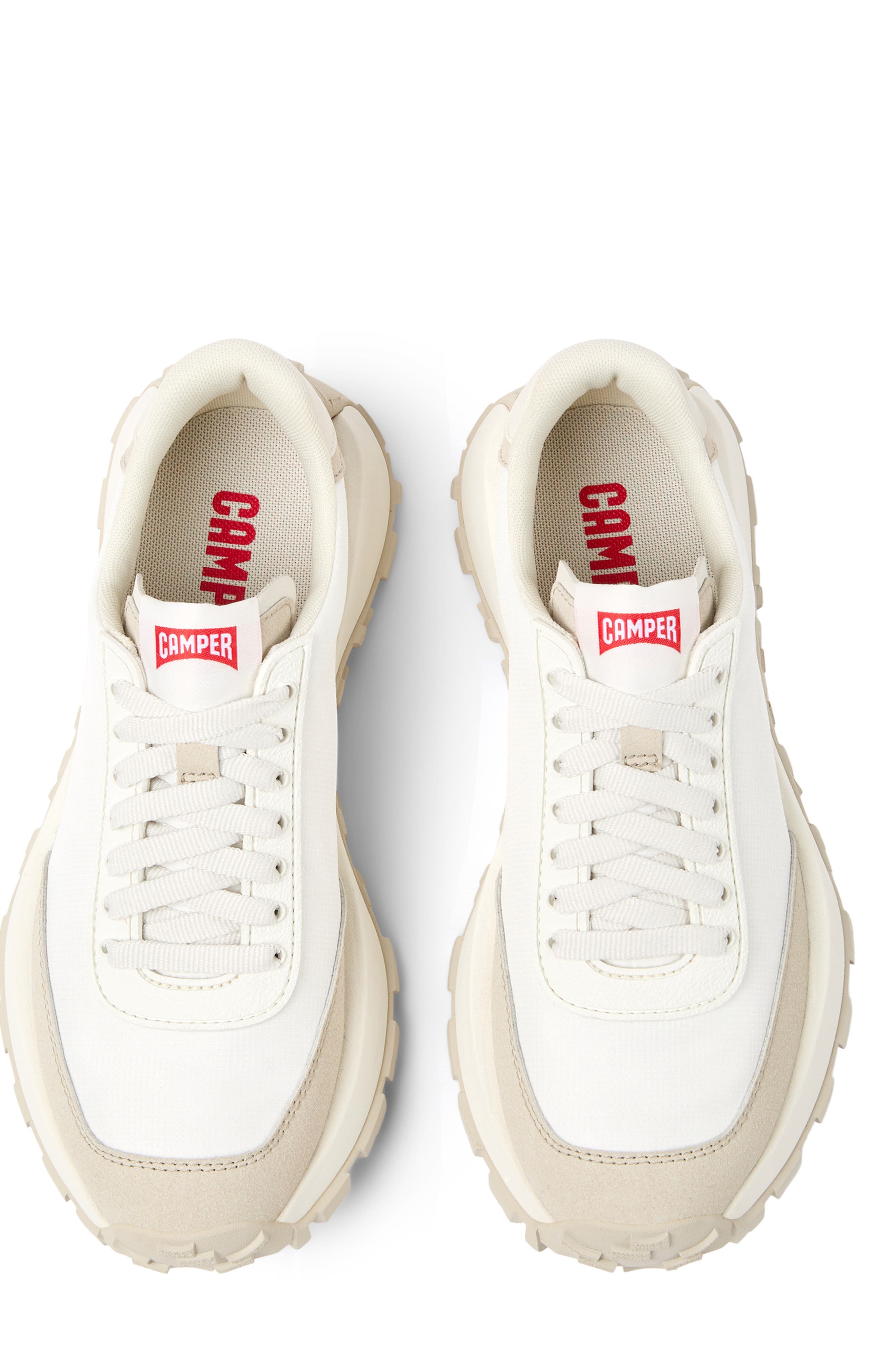 Camper Drift Trail Sneaker, Alternate, color, White Natural