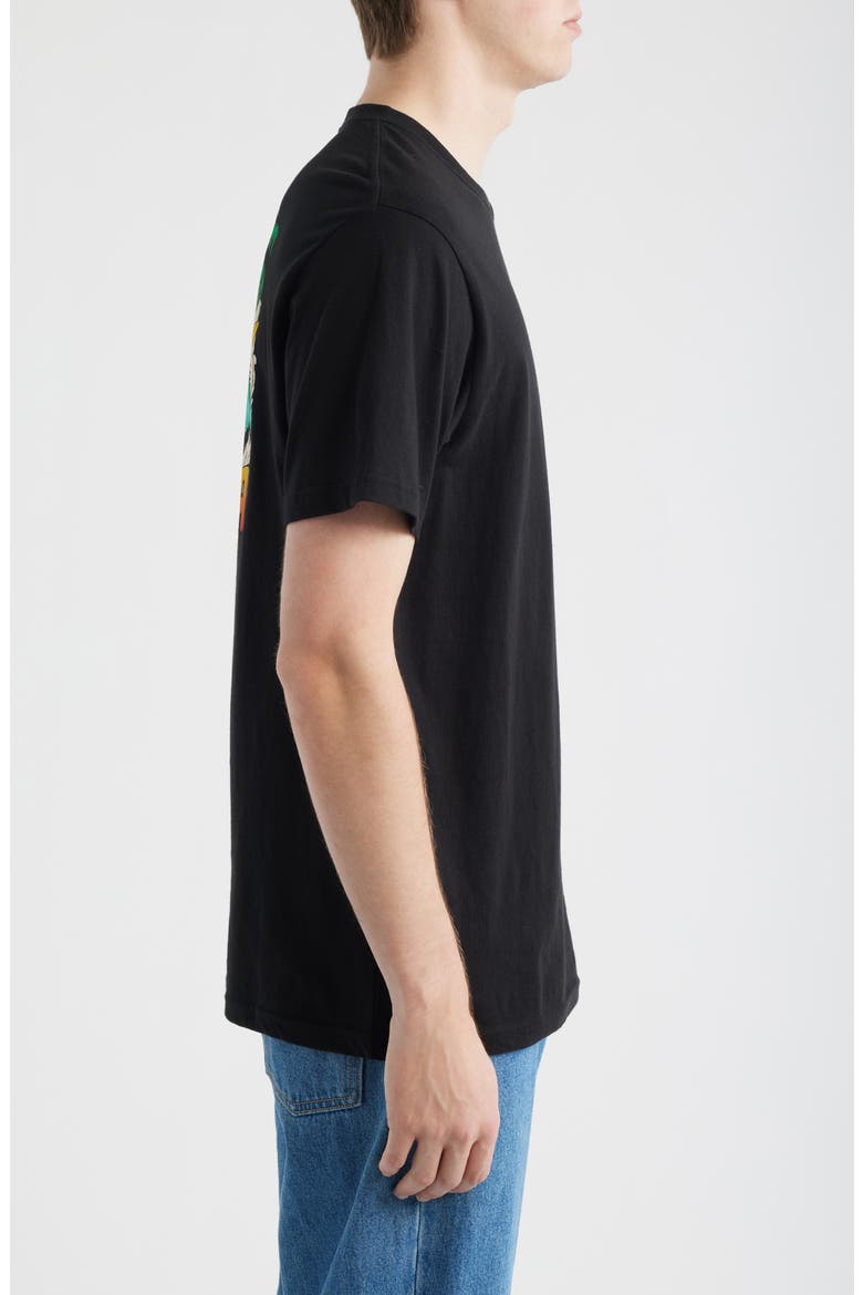 Desti Animals Cotton Graphic T-Shirt, Alternate, color, BLACK FLORIDA