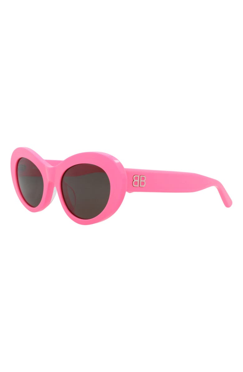 Balenciaga Sunglasses, Alternate, color, Pink Pink Grey