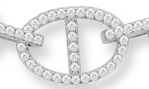 Chloe & Madison Chloe And Madison Link Bracelet In Silver