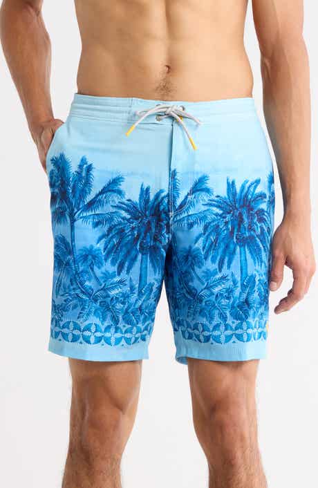 Tommy Bahama Baja Hibiscus Hues 8-Inch Swim Trunks