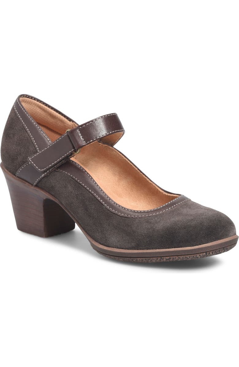 Comfortiva Barnes Mary Jane Pump, Main, color, Lince Dark Brown