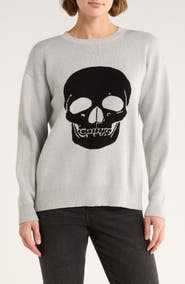 Vigoss Skull Knit Sweater