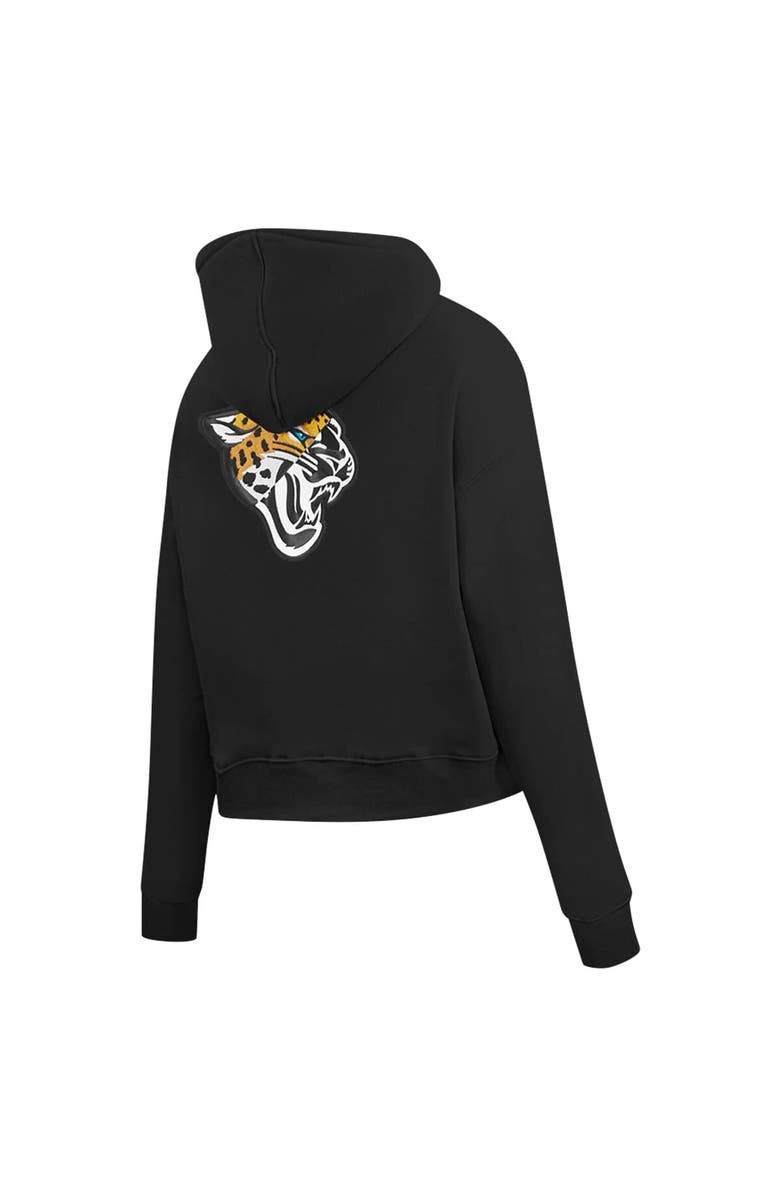 PRO STANDARD Women's Pro Standard Black Jacksonville Jaguars Split Logo Full-Zip Hoodie, Alternate, color, Black