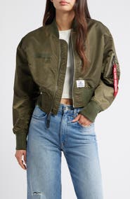 Alpha Industries L-2B Gen Crop Flight Jacket