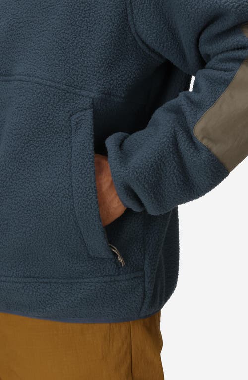 Marmot Wanderer High Pile Fleece Jacket In Blue