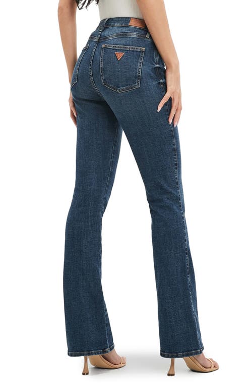 Guess Sexy Flare High Waist Jeans In Multi