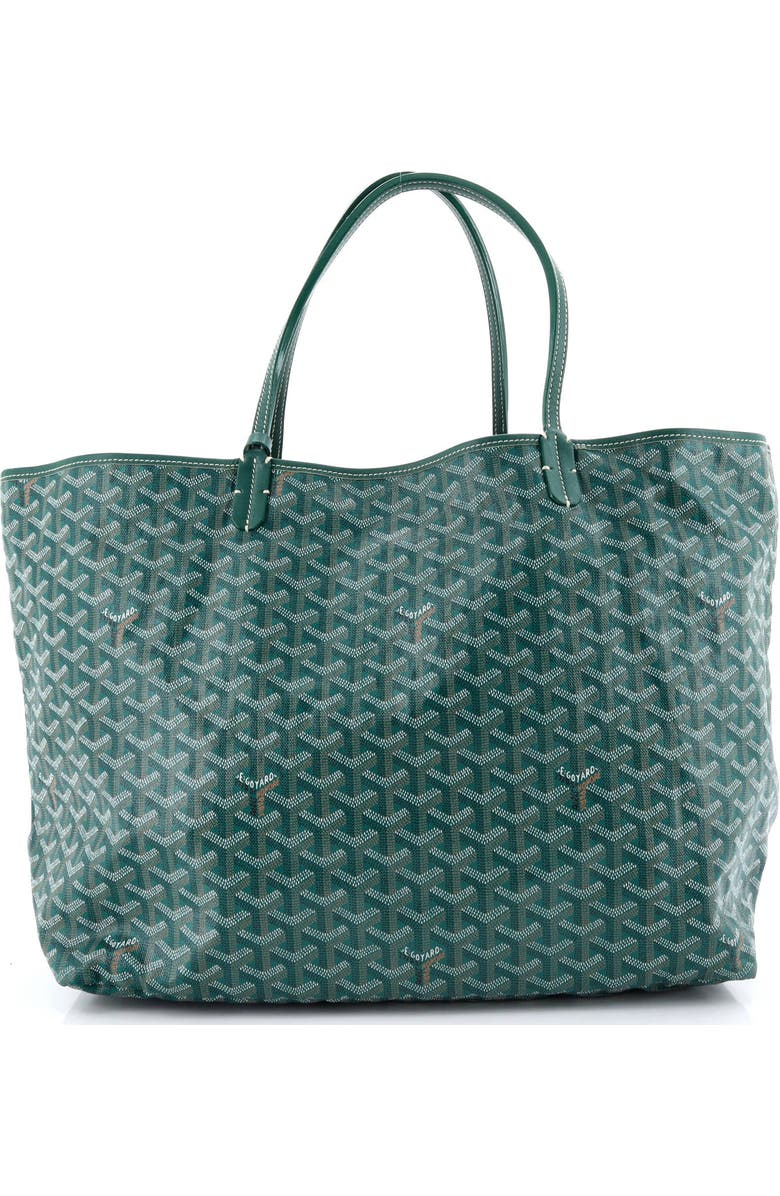 Pre-Owned Goyard Saint Louis Tote Coated Canvas GM, Alternate, color, Green