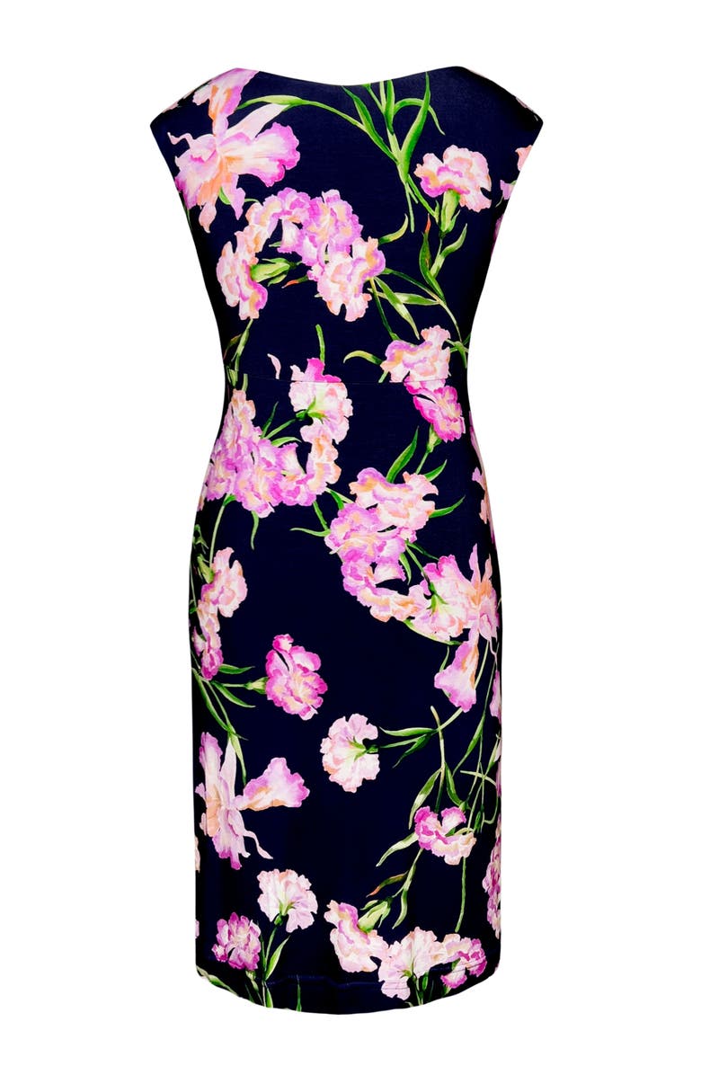 Alie Street London Pippa Shift Midi Dress, Alternate, color, Midnight Blossom