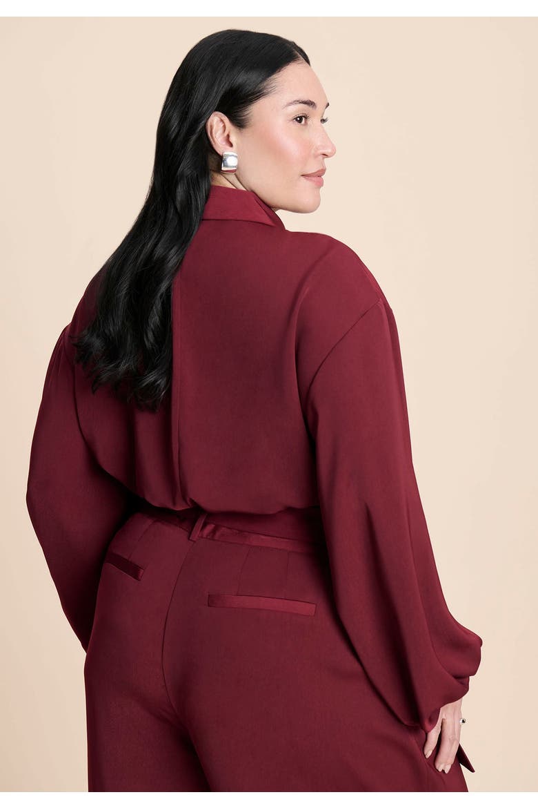 High Low Hem Tunic, Alternate, color, ZINFANDEL