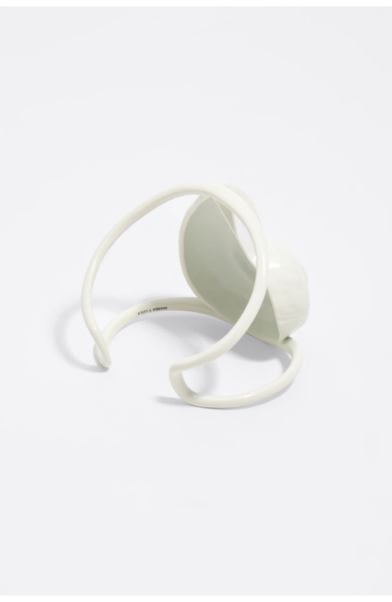 Bimba y Lola Lacquered Seashell Bracelet, Alternate, color, Off White