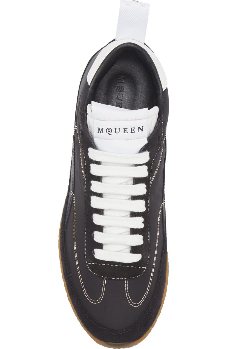 McQueen Velo Sneaker, Alternate, color, Black