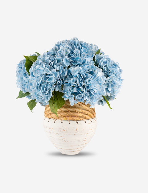 Viviana RealTouch Hydrangea Stoneweave Arrangement