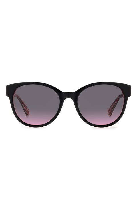 Nathalie 55mm Round Sunglasses