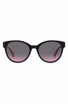 Nathalie 55mm Round Sunglasses