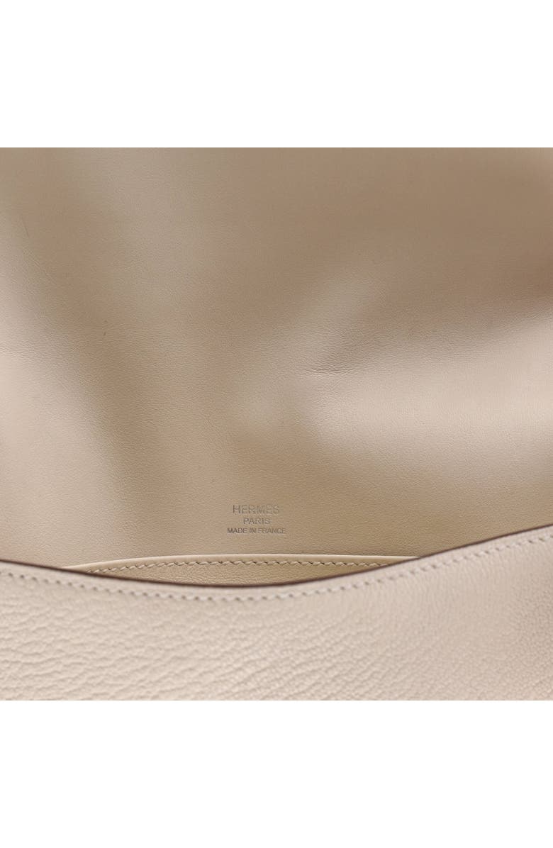 Pre-Owned Hermes Geta Bag Chevre Mysore, Alternate, color, Nata