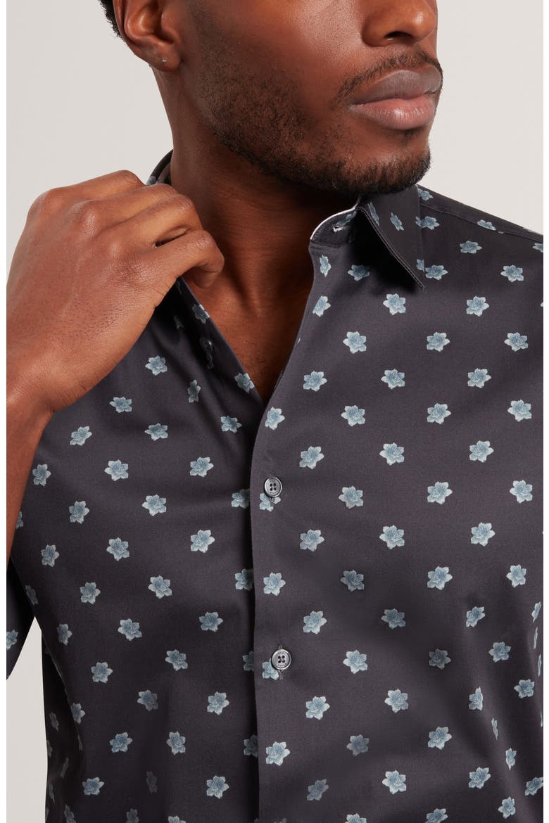 Chaska Regular Fit Button-Up Shirt, Alternate, color, NAVY