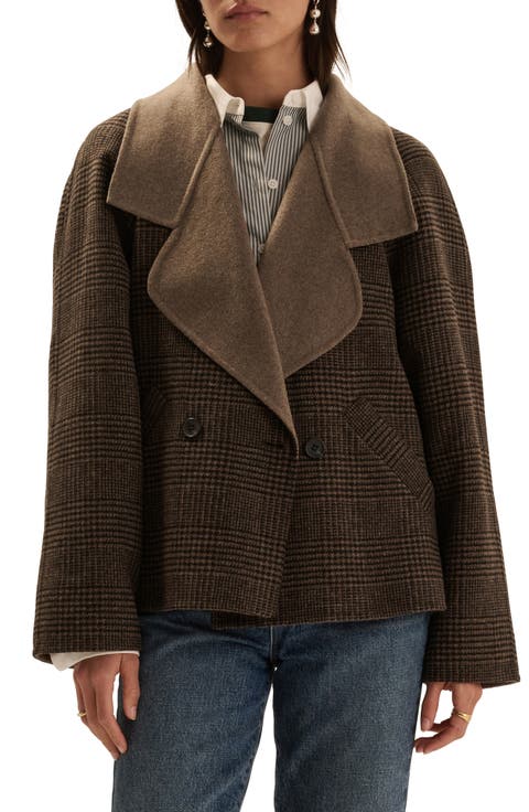 Cameron Houndstooth Coat