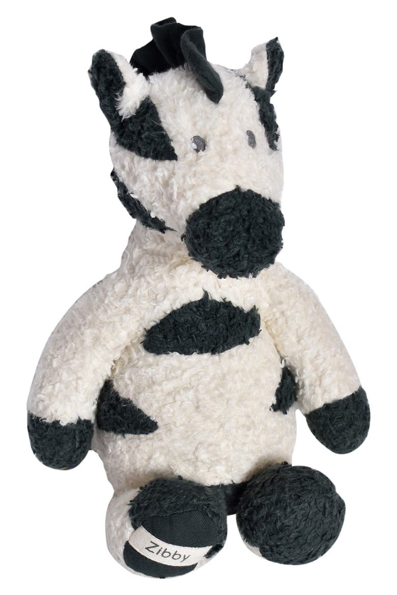 Zibby the Zebra Organic Cotton Plush Toy, Main, color, NO COLOR