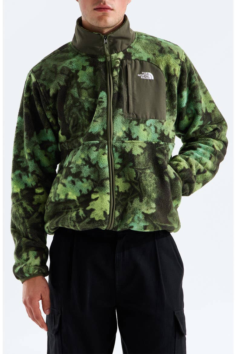 Yumiori Off Peak Recycled Fleece Jacket, Main, color, NEW TAUPE GREEN YOSEMITE OAK