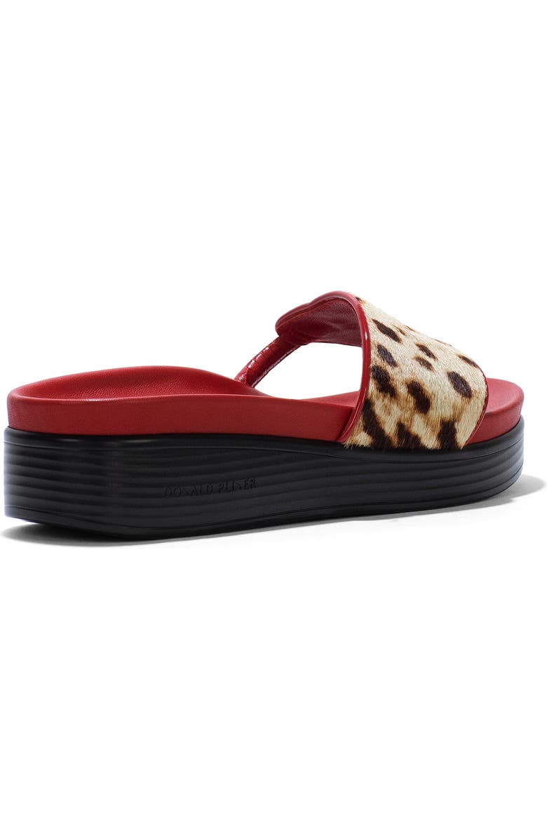 Donald Pliner Fifi Genuine Calf Hair Platform Wedge Sandal, Alternate, color,