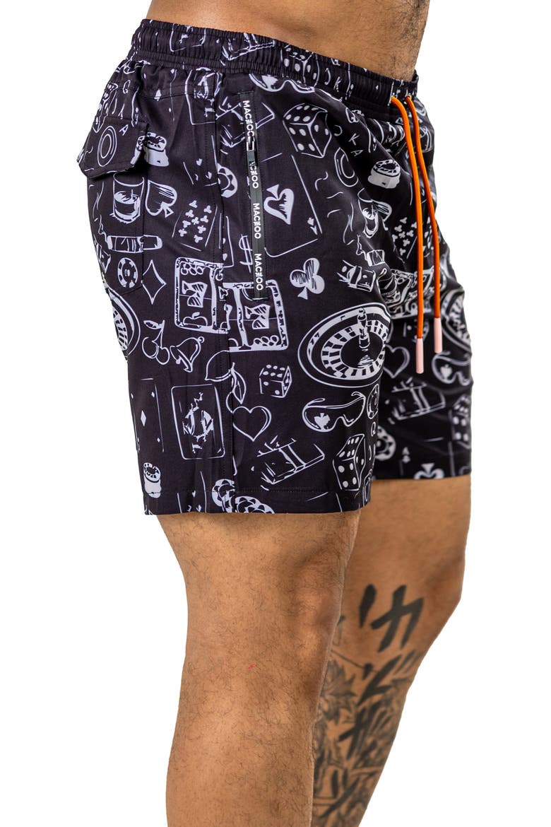 Marthyr Swim Trunks, Alternate, color, BLACK