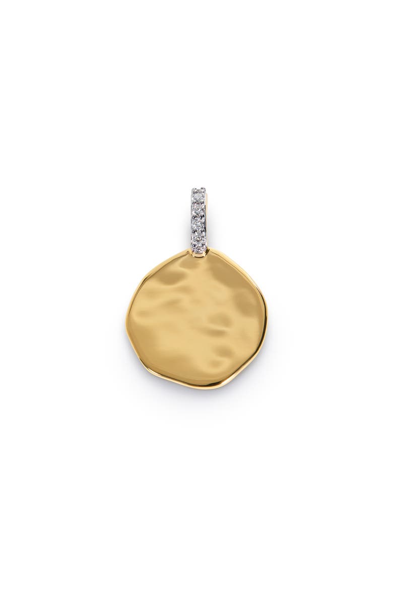 MV Siren™ Lab Grown Diamond Coin, Main, color, 18K GOLD VERMEIL / DIAMOND