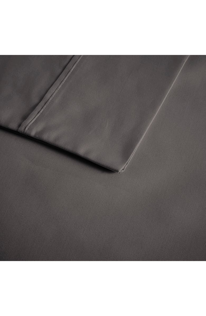 BEAUTYREST 600 Thread Count Cooling Cotton Rich Sheet Set, Alternate, color, Charcoal