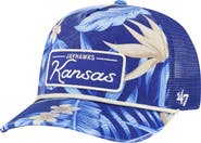 '47 Men's '47 Royal Kansas Jayhawks Tropicalia Hitch Adjustable Hat