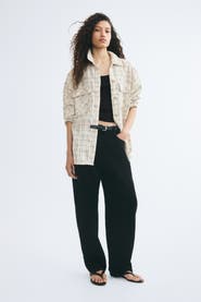 H&M Bouclé Overshirt