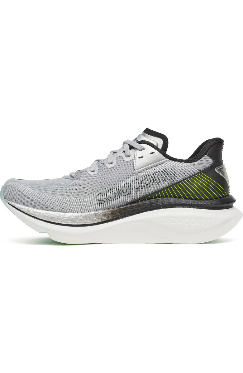 Saucony Endorphin Azura Running Shoe, Alternate, color, Silver/ Black