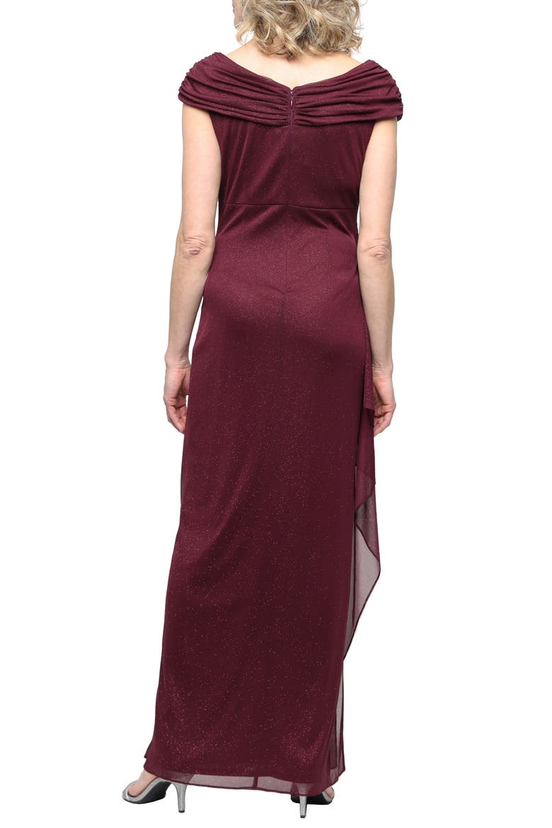 Embellished L-Neck Gown, Alternate, color, FIG