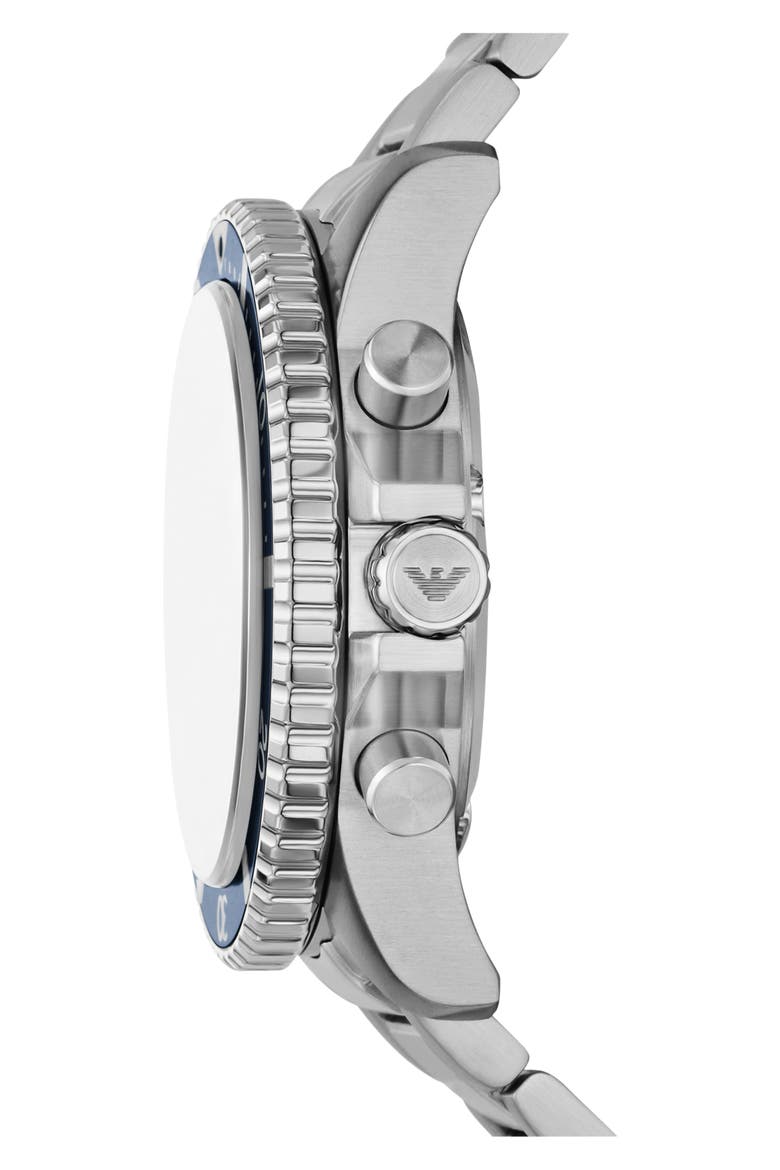 Emporio Armani World Explorer Solar Chronograph Bracelet Watch