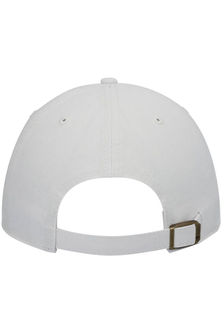 Women's '47 White New Orleans Saints Miata Clean Up Logo Adjustable Hat, Alternate, color, White