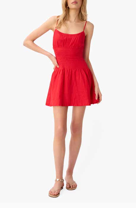 Kairi Floral Linen Sundress