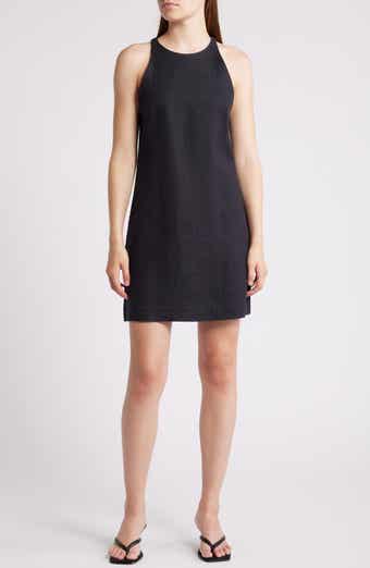 & Other Stories Cutaway Linen Minidress