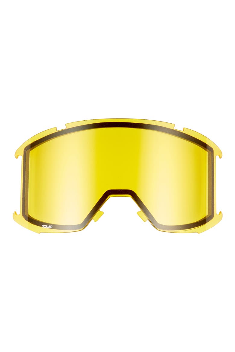 Squad 180mm Special Fit Snow Goggles, Alternate, color, BLACK/ GREY