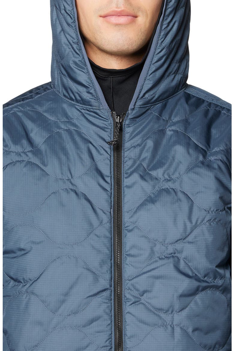 Après Pro Insulated Hooded Jacket, Alternate, color, ADRIATIC BLUE/ MOON BLUE