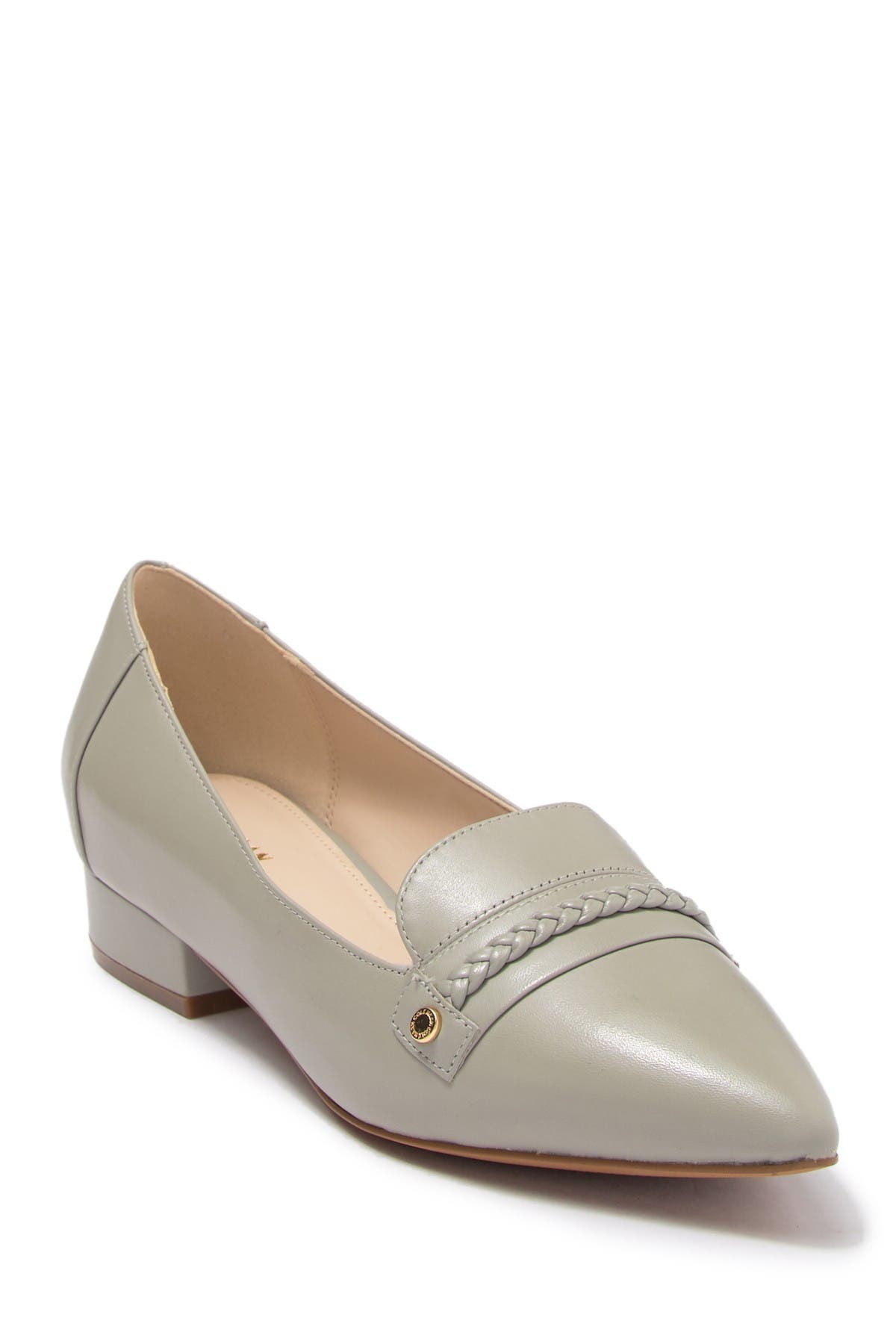 Cole Haan Mabel Skimmer Braided Leather Loafer (Women) | Nordstromrack