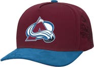 Mitchell & Ness Men's Mitchell & Ness Burgundy/Blue Colorado Avalanche May Flowers Pro Crown Adjustable Hat
