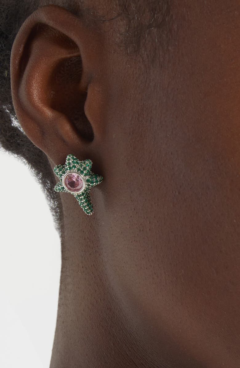 Collina Strada Coral Stud Earrings, Alternate, color, Earth