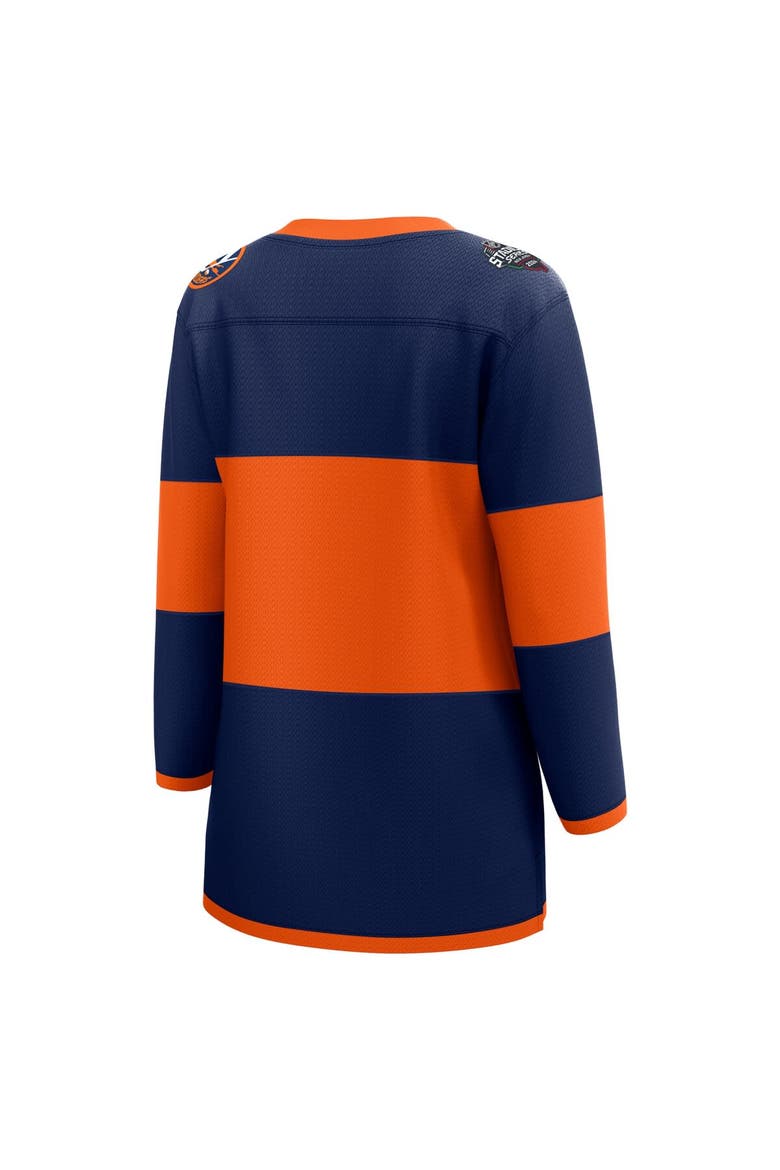Women's Fanatics Branded  Navy New York Islanders 2024 NHL Stadium Series Breakaway Jersey, Alternate, color, Navy