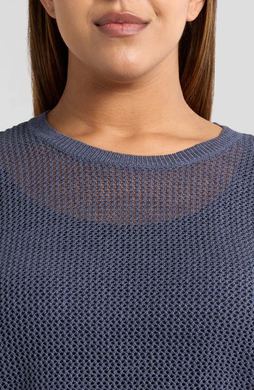 EILEEN FISHER EILEEN FISHER OPEN STITCH SWEATER 