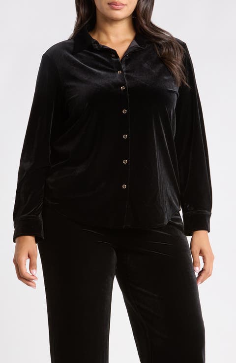 Peter Pan Collar Knit Blouse