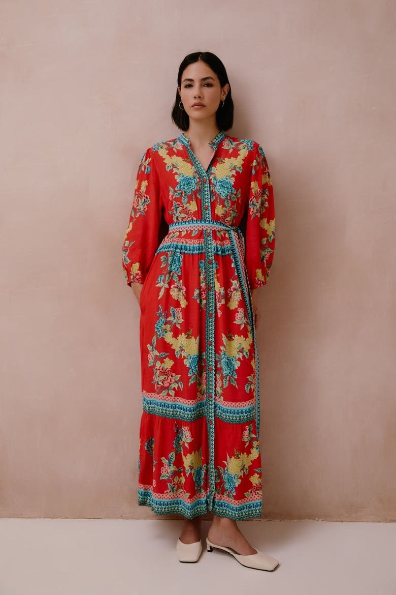 Tiffany Dress, Main, color, Red