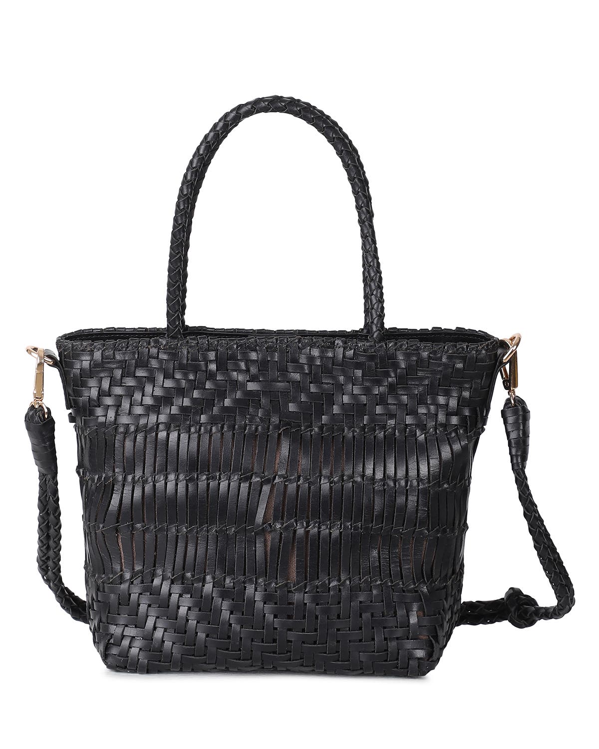 Rafe New York Kaya Small Tote Crossbody, Alternate, color, Black